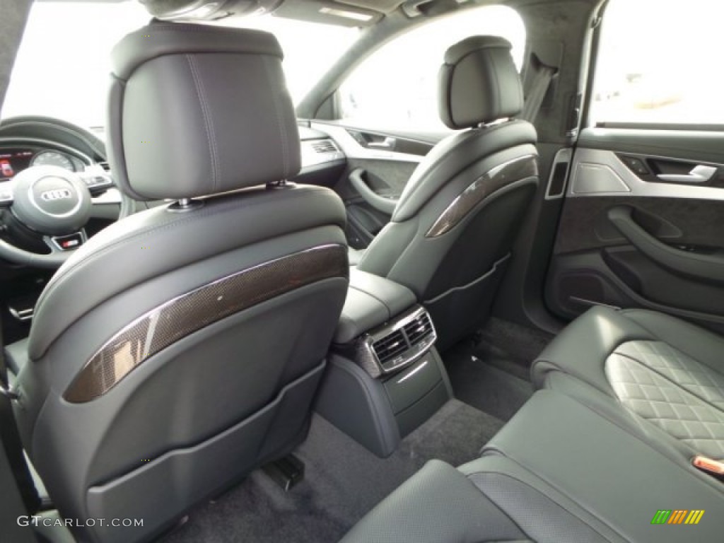 2015 Audi S8 quattro S Rear Seat Photo #97799730