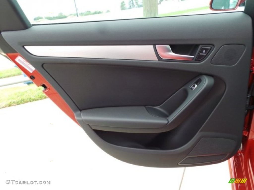 2015 A4 2.0T Premium Plus quattro - Volcano Red Metallic / Black photo #23