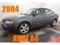 2004 Steel Grey Metallic Audi A4 1.8T quattro Sedan #97783676