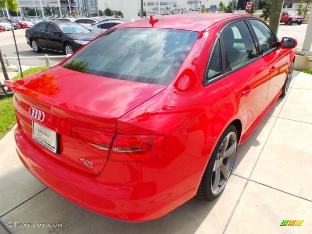 2015 A4 2.0T Premium Plus quattro - Brilliant Red / Black photo #7