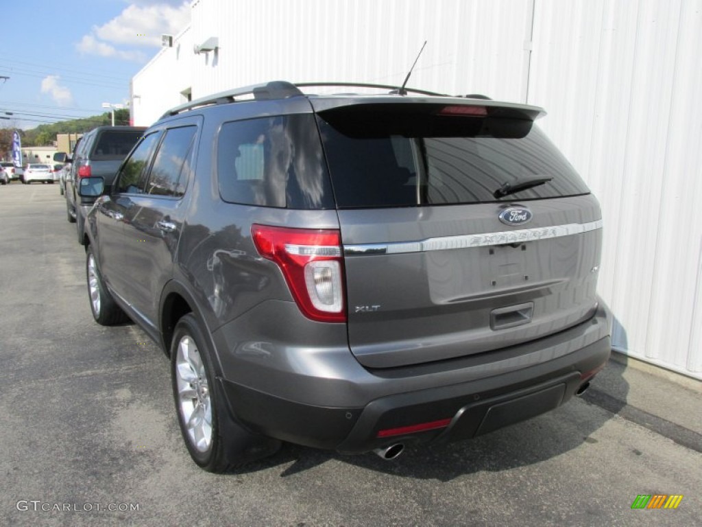 2011 Explorer XLT 4WD - Sterling Grey Metallic / Charcoal Black photo #4