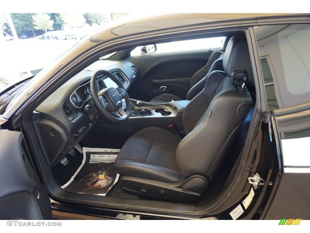 2015 Challenger R/T Plus - Pitch Black / Black photo #7