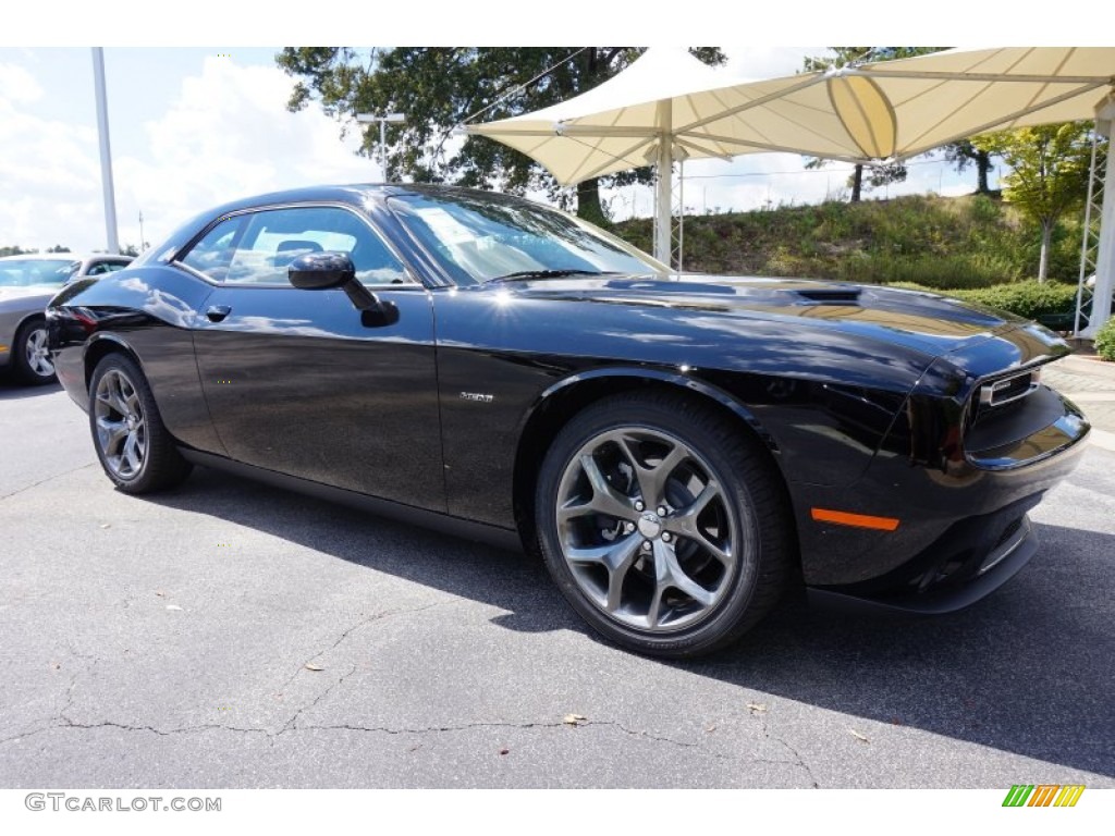 Pitch Black 2015 Dodge Challenger R/T Exterior Photo #97805118