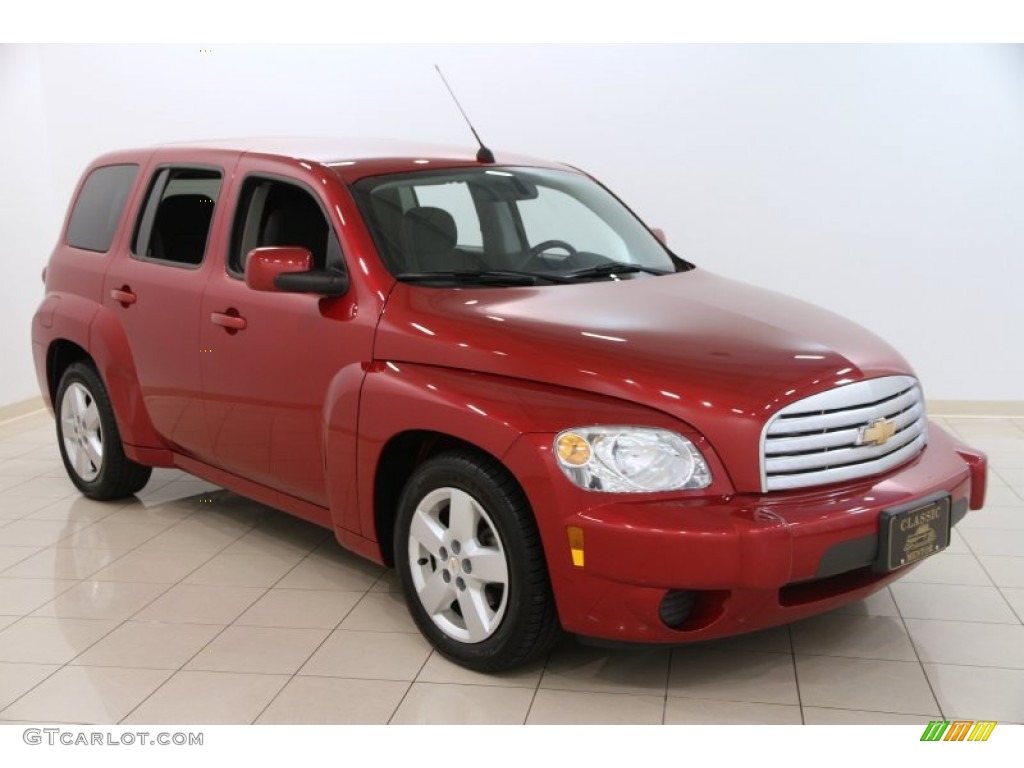 2010 HHR LT - Crystal Red Metallic Tintcoat / Ebony photo #1