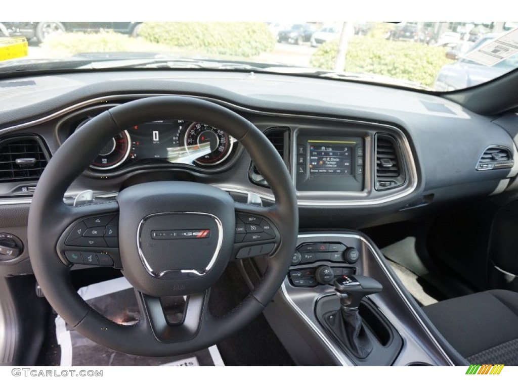 2015 Dodge Challenger R/T Black Dashboard Photo #97805193