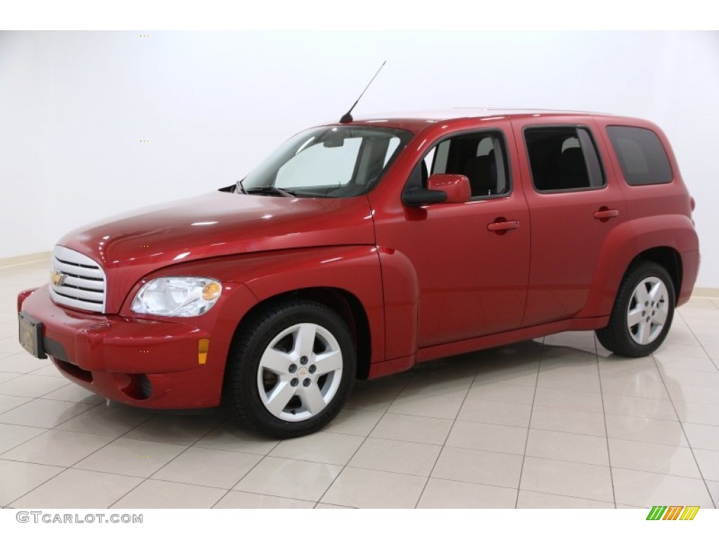 2010 HHR LT - Crystal Red Metallic Tintcoat / Ebony photo #3