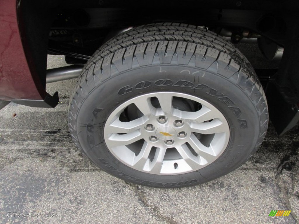 2015 Chevrolet Silverado 1500 LT Crew Cab 4x4 Wheel Photo #97805417