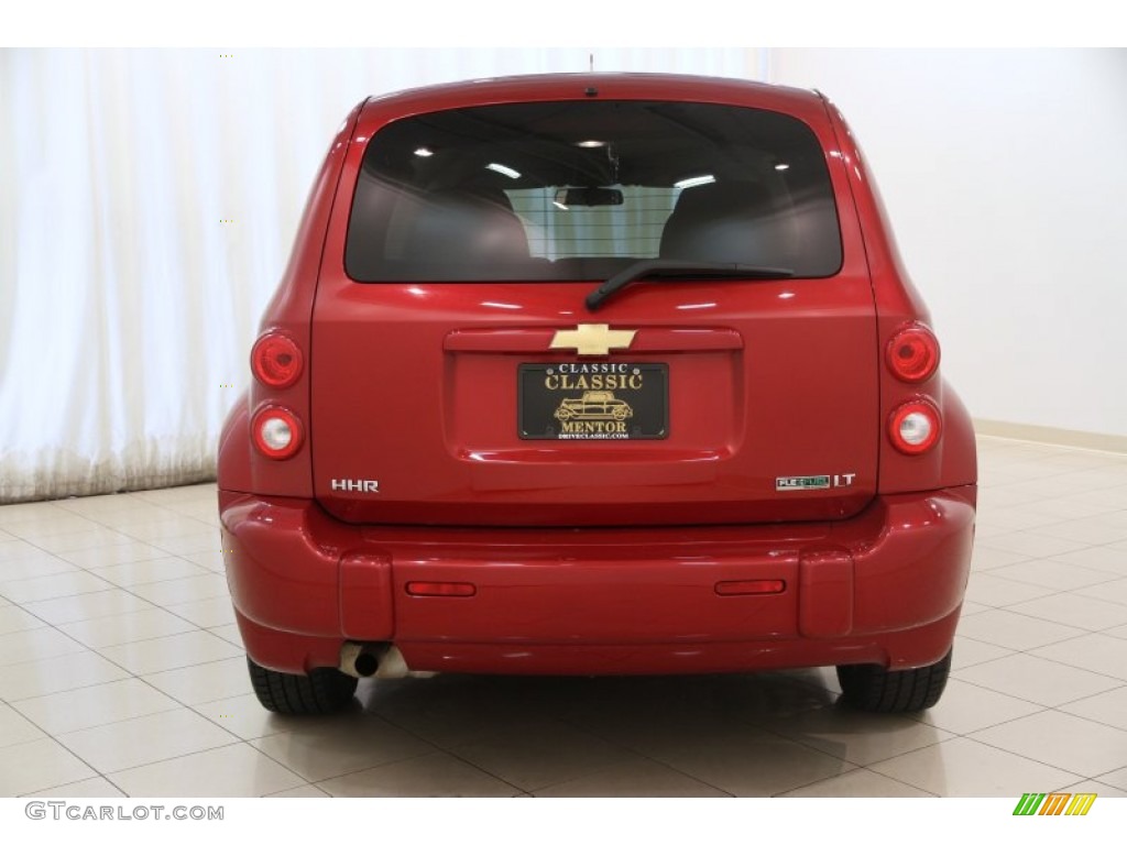 2010 HHR LT - Crystal Red Metallic Tintcoat / Ebony photo #13