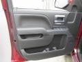 Jet Black 2015 Chevrolet Silverado 1500 LT Crew Cab 4x4 Door Panel
