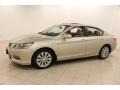 2013 Champagne Frost Pearl Honda Accord EX-L V6 Sedan  photo #3