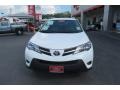 2014 Super White Toyota RAV4 LE  photo #2