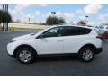 2014 Super White Toyota RAV4 LE  photo #4