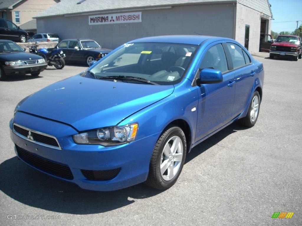 2009 Octane Blue Pearl Mitsubishi Lancer ES 9623170