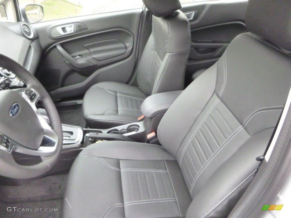 2015 Ford Fiesta Titanium Sedan Front Seat Photo #97811045