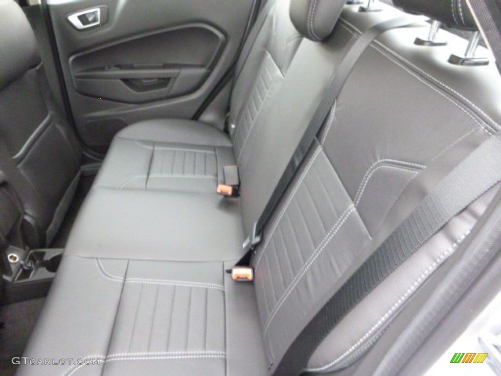 2015 Ford Fiesta Titanium Sedan Rear Seat Photo #97811073