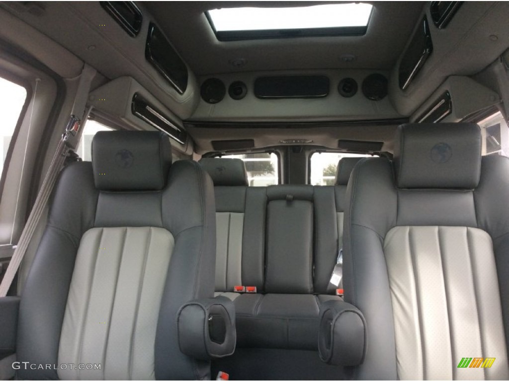 Medium Pewter Interior 2014 Chevrolet Express 1500 AWD Passenger Conversion Photo #97812288