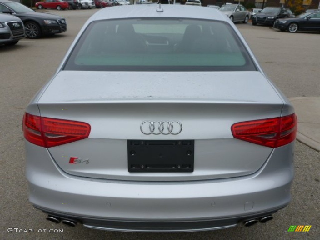 2014 S4 Premium plus 3.0 TFSI quattro - Ice Silver Metallic / Black/Lunar Silver photo #4
