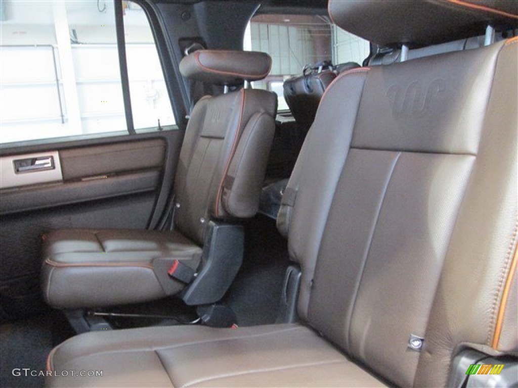 King Ranch Mesa Brown Interior 2015 Ford Expedition King Ranch Photo #97812678