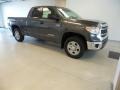 2015 Magnetic Gray Metallic Toyota Tundra SR5 Double Cab 4x4  photo #2