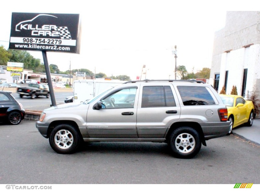 1999 Grand Cherokee Laredo 4x4 - Champagne Pearl / Agate photo #4
