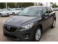 2014 Meteor Gray Mica Mazda CX-5 Grand Touring  photo #3