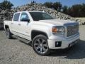 White Diamond Tricoat 2015 GMC Sierra 1500 Denali Crew Cab 4x4 Exterior