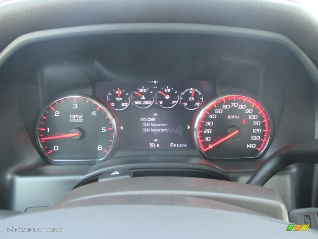 2015 GMC Sierra 1500 Denali Crew Cab 4x4 Gauges Photo #97815498