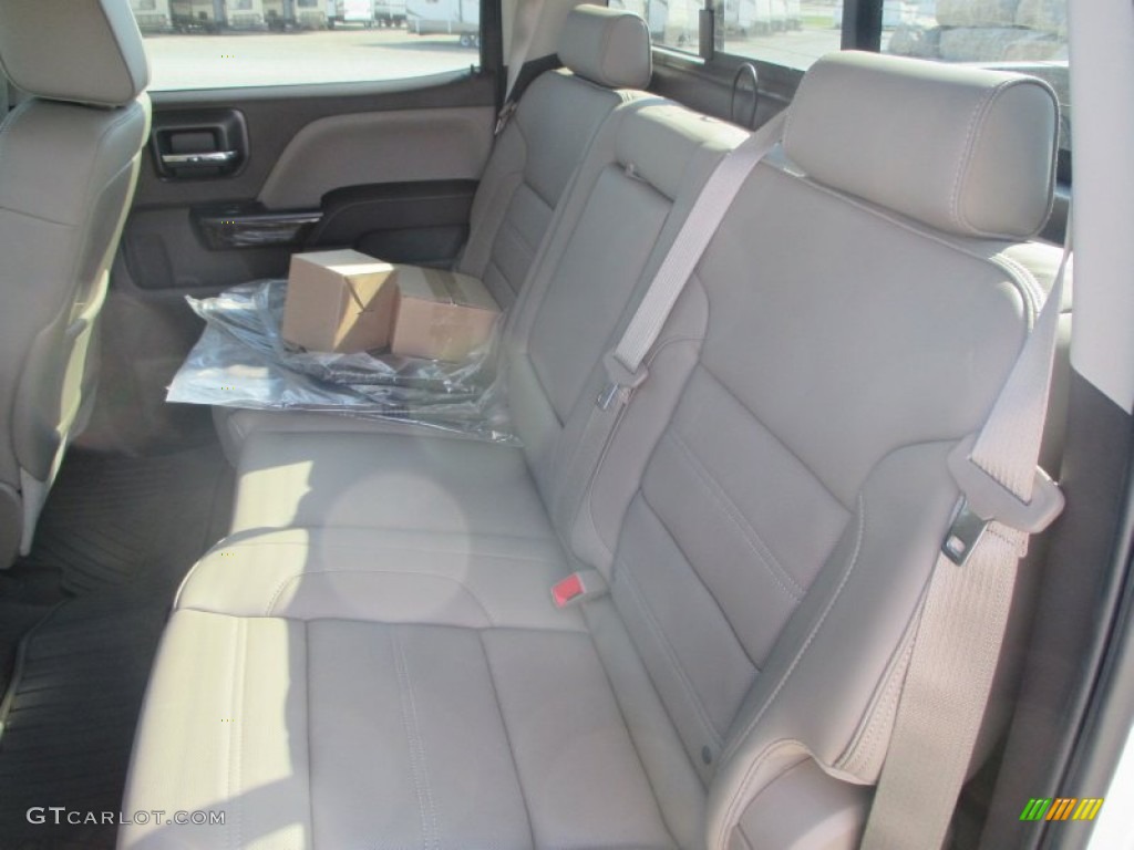 Cocoa/Dune Interior 2015 GMC Sierra 1500 Denali Crew Cab 4x4 Photo #97815621
