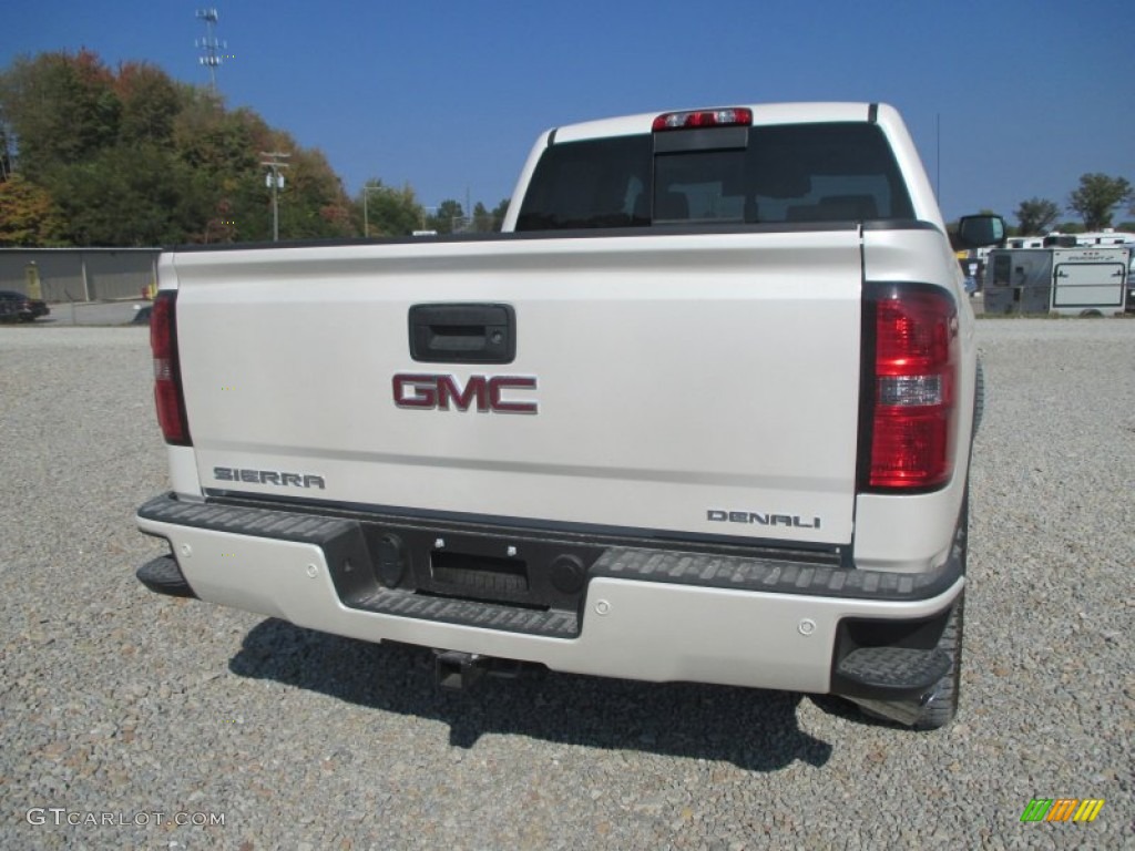 White Diamond Tricoat 2015 GMC Sierra 1500 Denali Crew Cab 4x4 Exterior Photo #97815711