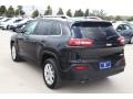 2014 Brilliant Black Crystal Pearl Jeep Cherokee Latitude  photo #7