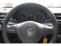 Titan Black 2015 Volkswagen Passat S Sedan Steering Wheel
