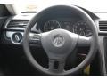 Titan Black Steering Wheel Photo for 2015 Volkswagen Passat #97817880