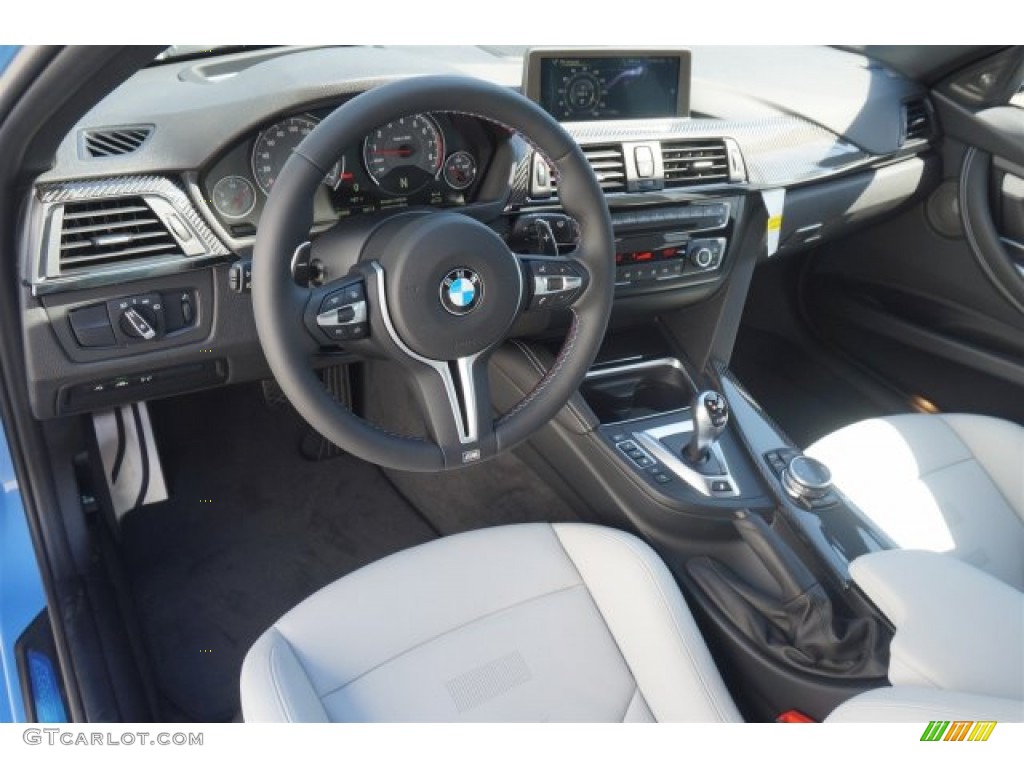 Silverstone Interior 2015 BMW M3 Sedan Photo #97819707