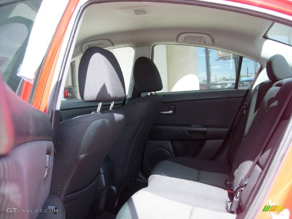 2008 MAZDA3 i Sport Sedan - True Red / Black photo #10
