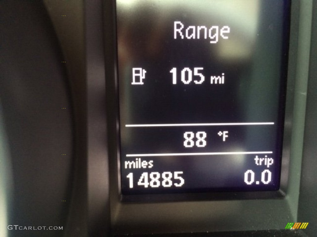 2012 Golf 4 Door - Blue Graphite Metallic / Titan Black photo #15