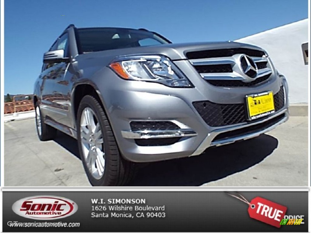 2015 GLK 250 BlueTEC 4Matic - Paladium Silver Metallic / Ash/Black photo #1