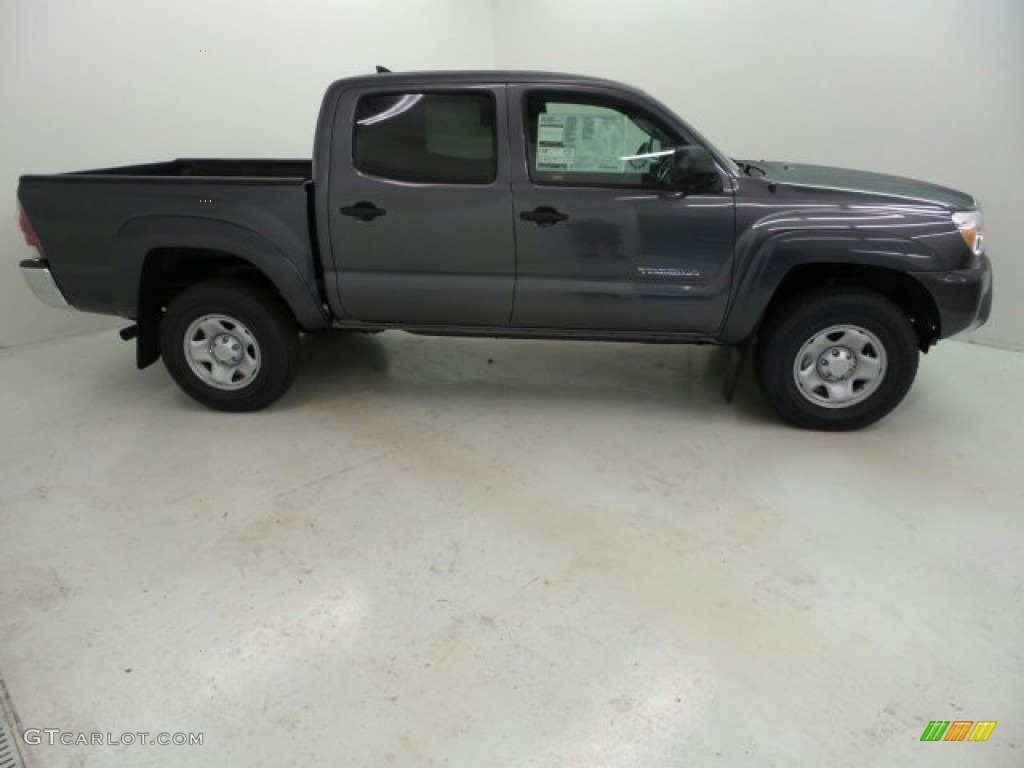 2015 Tacoma V6 PreRunner Double Cab - Magnetic Gray Metallic / Graphite photo #1