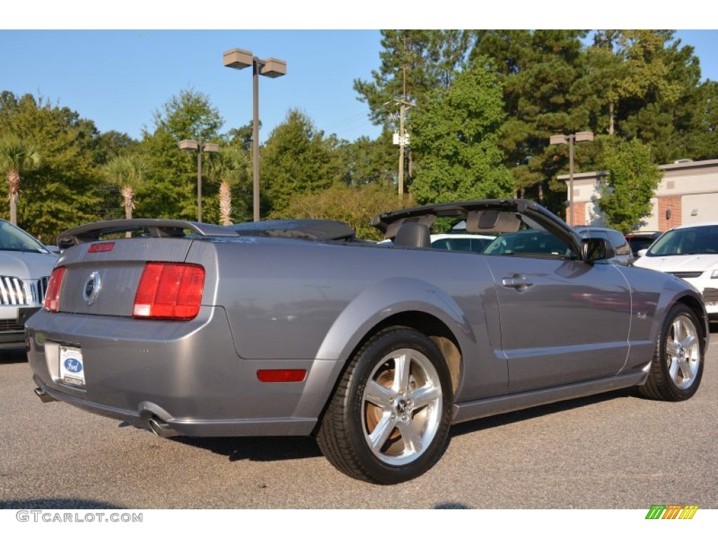 2007 Mustang GT Premium Convertible - Alloy Metallic / Dark Charcoal photo #5