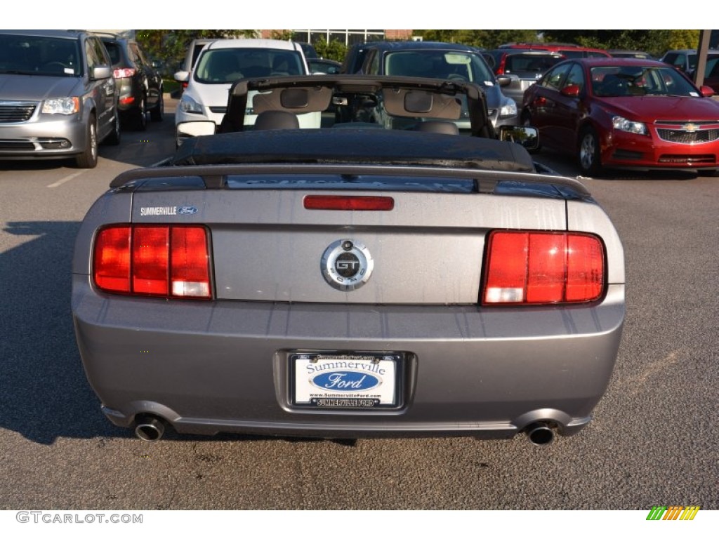 2007 Mustang GT Premium Convertible - Alloy Metallic / Dark Charcoal photo #6