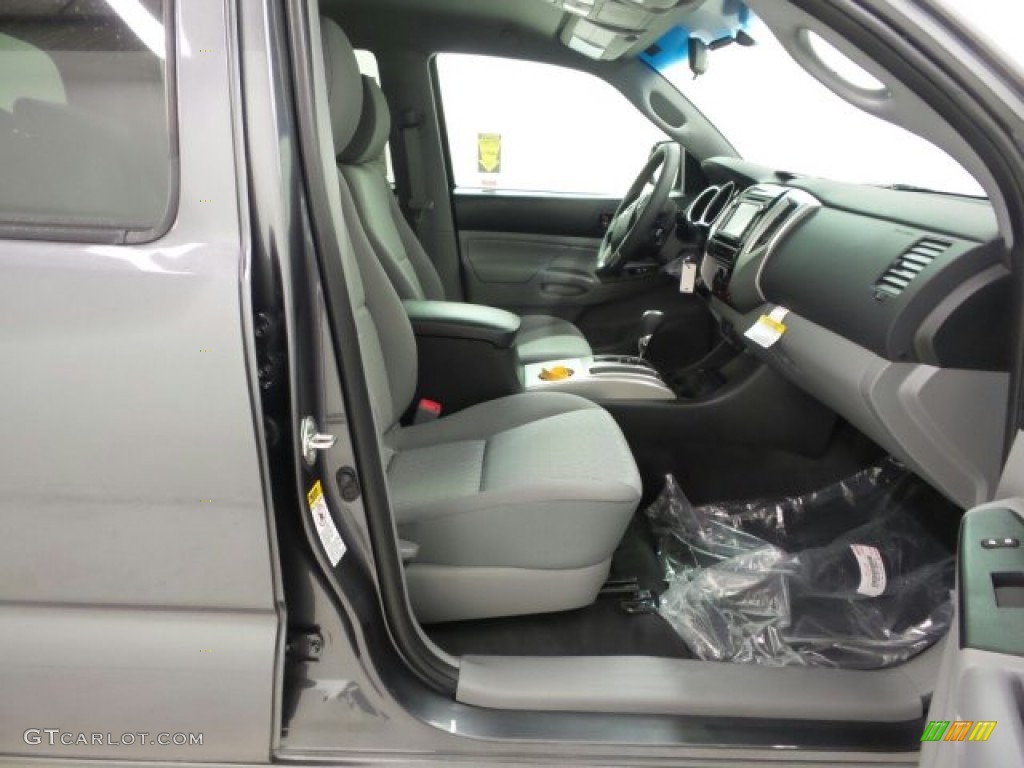 2015 Tacoma V6 PreRunner Double Cab - Magnetic Gray Metallic / Graphite photo #17