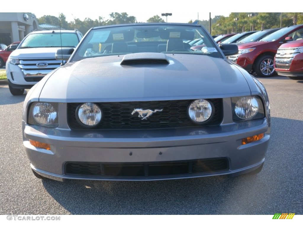2007 Mustang GT Premium Convertible - Alloy Metallic / Dark Charcoal photo #10
