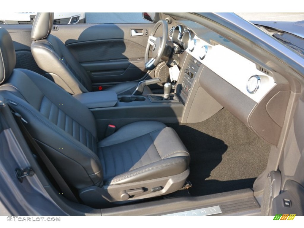 2007 Mustang GT Premium Convertible - Alloy Metallic / Dark Charcoal photo #21