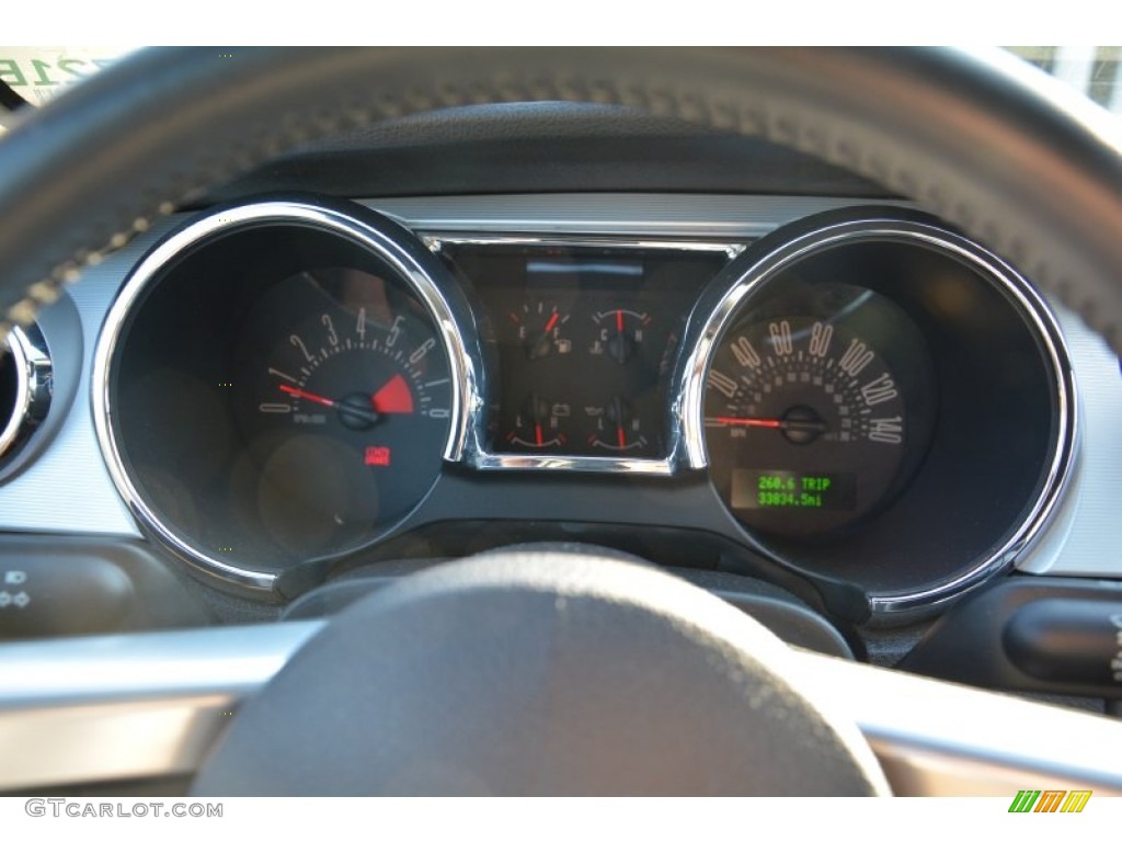 2007 Mustang GT Premium Convertible - Alloy Metallic / Dark Charcoal photo #27