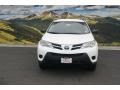 2015 Super White Toyota RAV4 LE AWD  photo #2