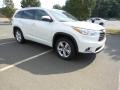 2015 Blizzard Pearl White Toyota Highlander Limited AWD  photo #2