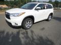 2015 Blizzard Pearl White Toyota Highlander Limited AWD  photo #7