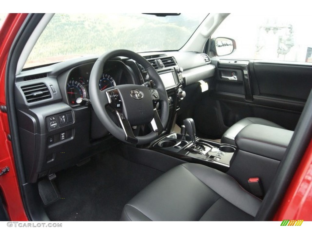 Black Interior 2015 Toyota 4Runner Trail Premium 4x4 Photo #97832664