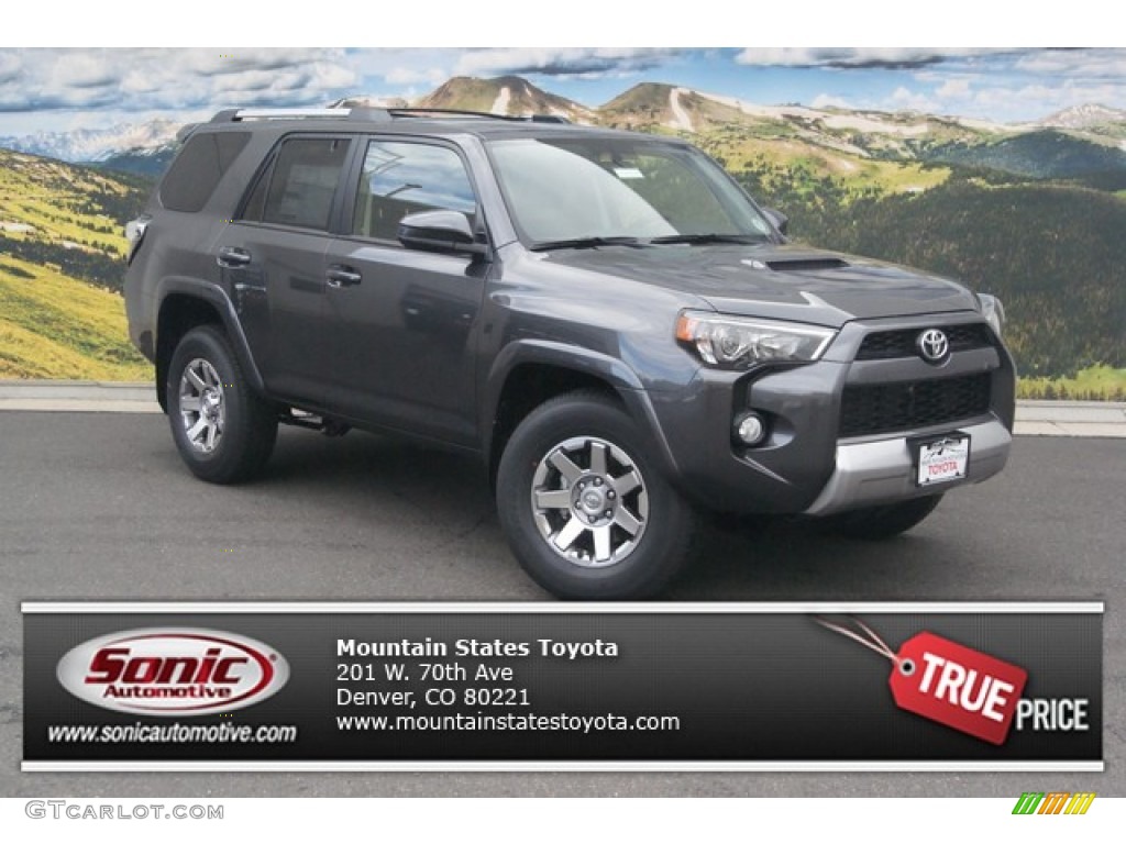 2015 4Runner Trail 4x4 - Magnetic Gray Metallic / Black photo #1