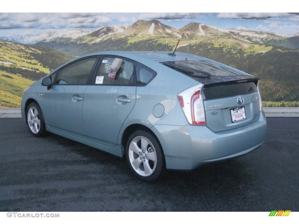 2015 Prius Five Hybrid - Sea Glass Pearl / Dark Gray photo #3