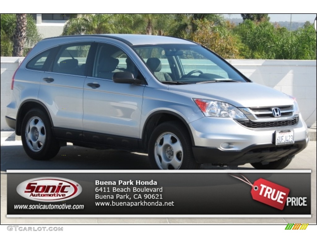 2011 CR-V LX - Alabaster Silver Metallic / Gray photo #1